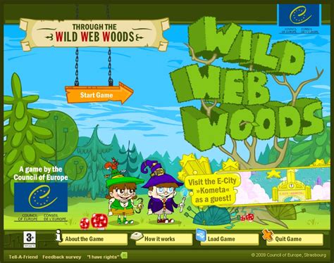 internet safety games|Through the Wild Web Woods – An online Internet safety game .